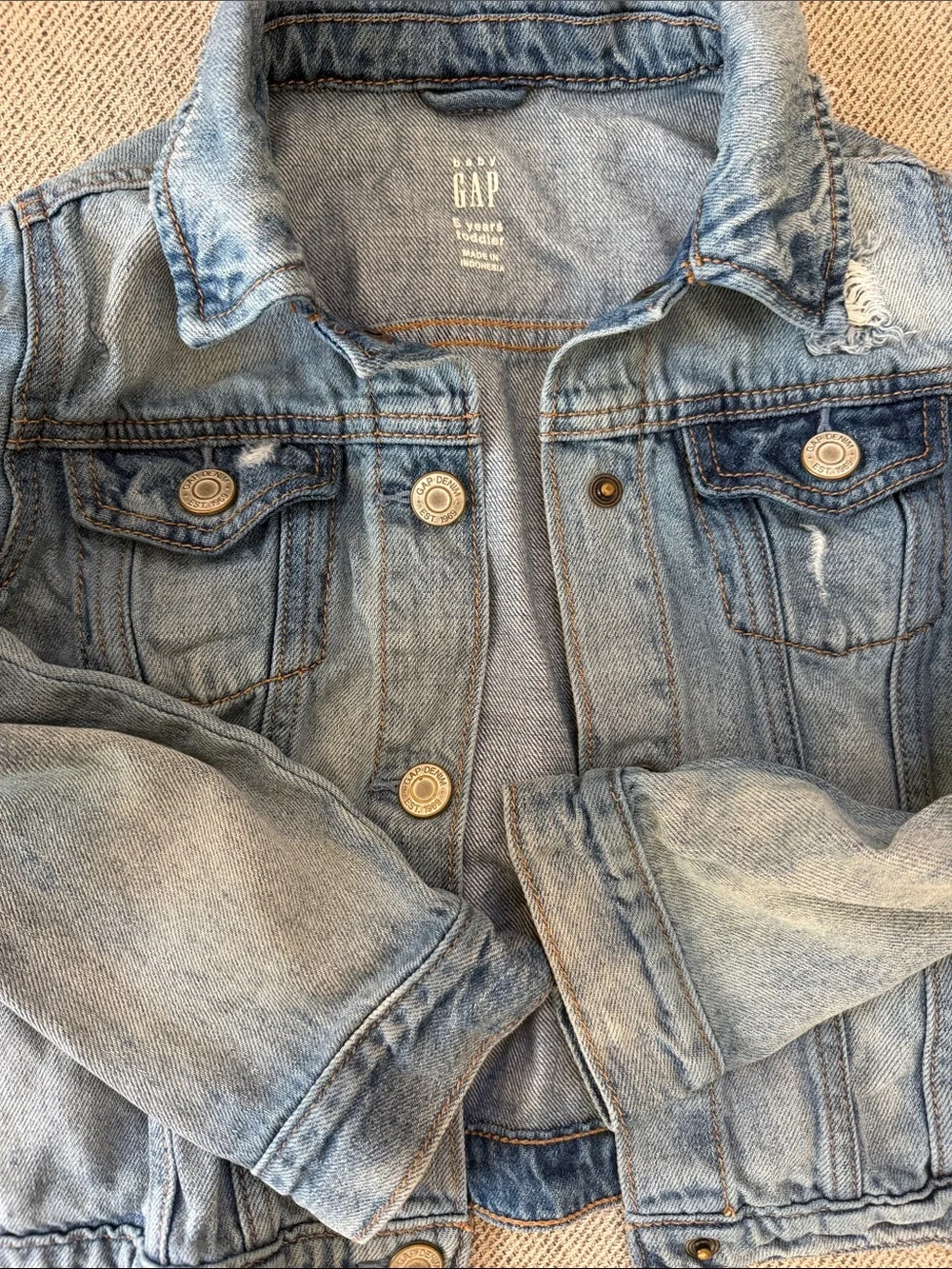 GAP light wash